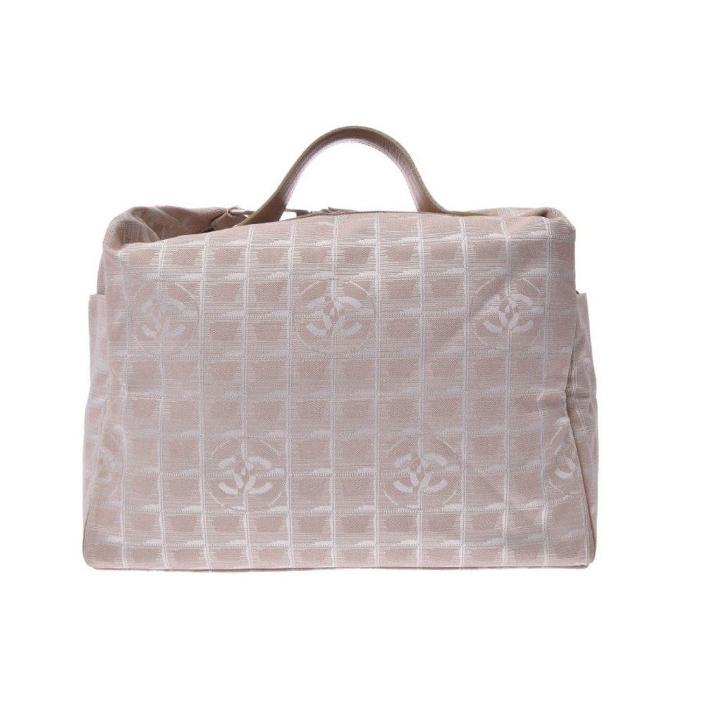 Chanel Boston Bag Beige Strap